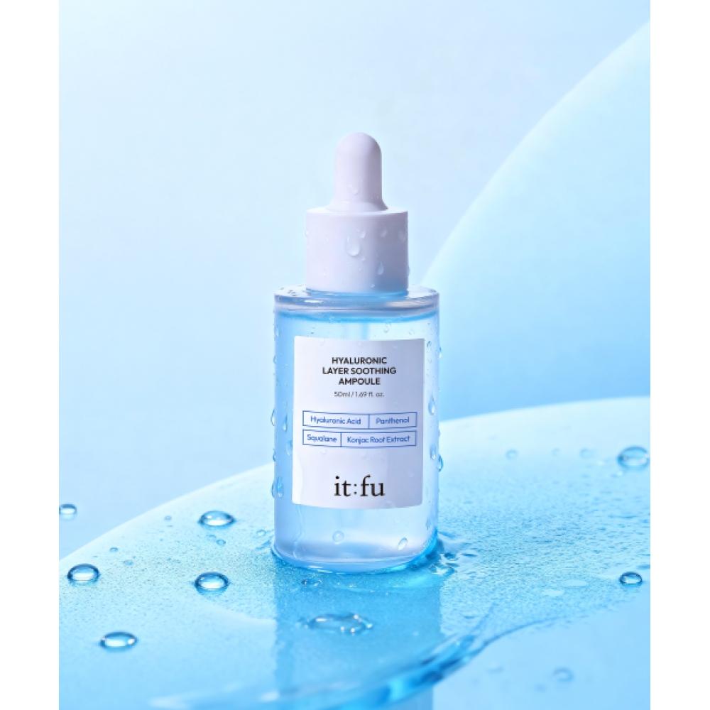 Itfu Hyaluronic Layer Soothing Ampoule 50ml 2 Pieces