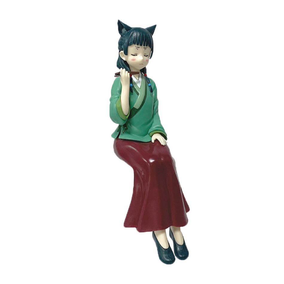 Q Toy Gift Version Anime The Apothecary Diaries Figure Maomi Action Figural Pvc Model Kawaii Car Decoration Doll Kids Christmas
