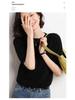 2023 Spring/Summer Women's Loose Knit Round Neck Half Sleeve Pullover Sweater
