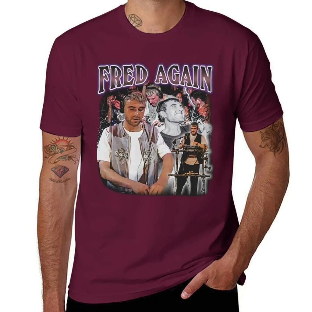 Fred Again Vintage T-Shirt oversized für einen Jungen Sweatshirts, Herren
