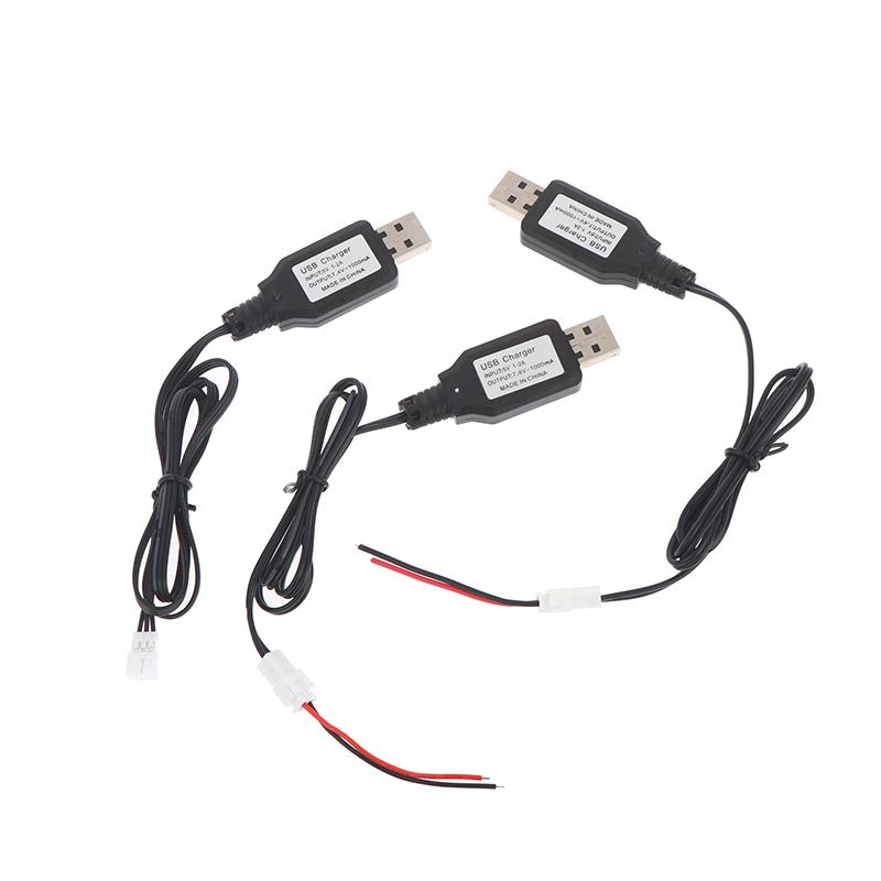 7.4V (3.7V X2) Usb Charger Cable Sm-4P Li-Ion Battery Electric Forward/Reverse Rc Toys Car Boat Usb Charger