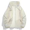 Men Women Lightweight Breathable Ice Silk Summer UV Protection Jacket Sporty Coat Anti-Uv Long Sleeve Zipper Skincoat