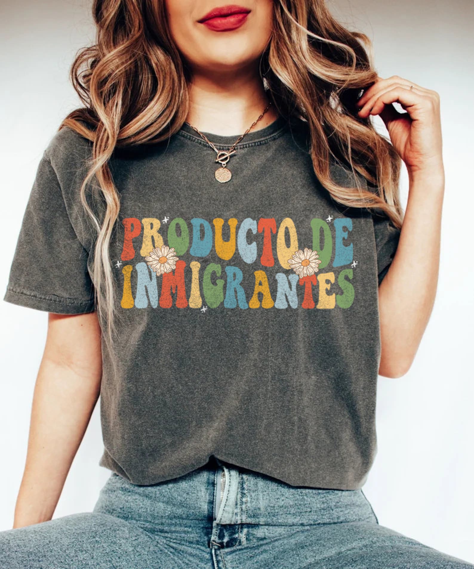 Product of Immigrants Shirt First Generation Buena shirt Spanish T-shirt Spanglish shirt Puerto Rico Tee Spanish Teacher gifts maestra shirt 3XL