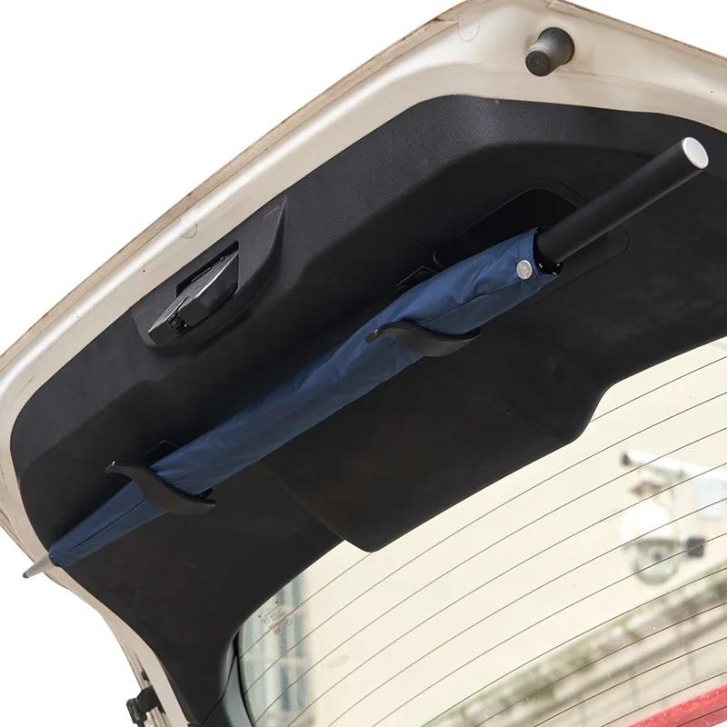 Universele Auto haak stoel rugleuning haak multifunctionele kofferbak paraplu houder auto paraplu opberging ABS Organiseer opbergruimte