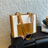 Big bag women's bag  new tote bag women's large-capacity work commuter bag textured shoulder bag