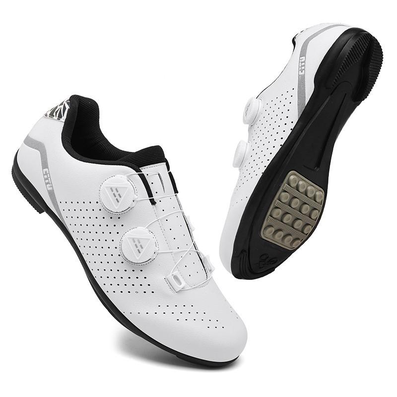 Mens Cycling Shoes Hard Sole Breathable Clipless Road MTB Bike Mountain Biking