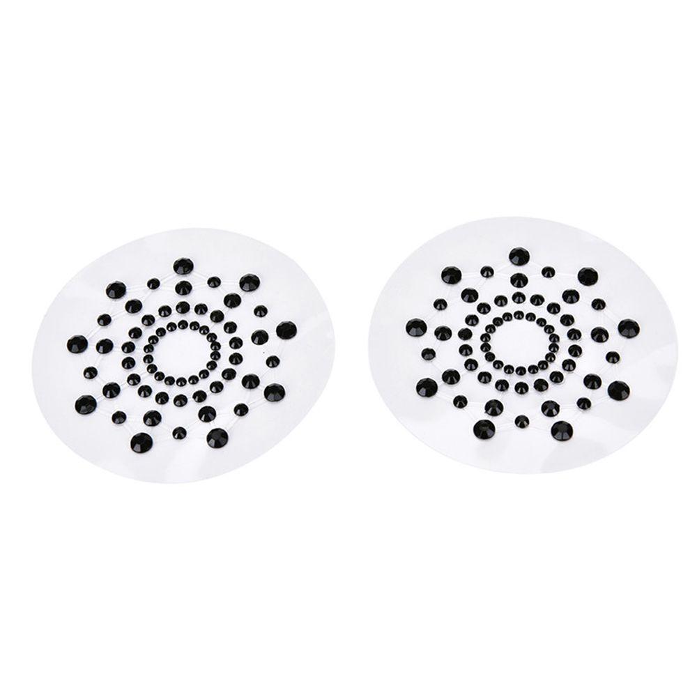 Accessories Chest Paste Pasties Bras Breasts Stickers Nipple Cover Breast Bra Pad Rhinestone Nipple
