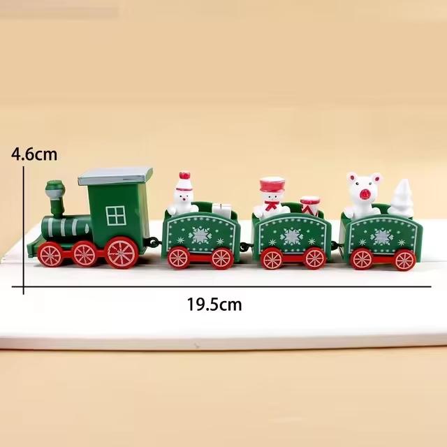 Christmas Train Decoration New Year Gifts Christmas Decoration Family Dining Table Decorations Shapes Train Party Decorations