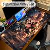 Large Mouse PadSpy × Family Custom Name Text Personalized Desk Mat Non Slip Gaming Pad