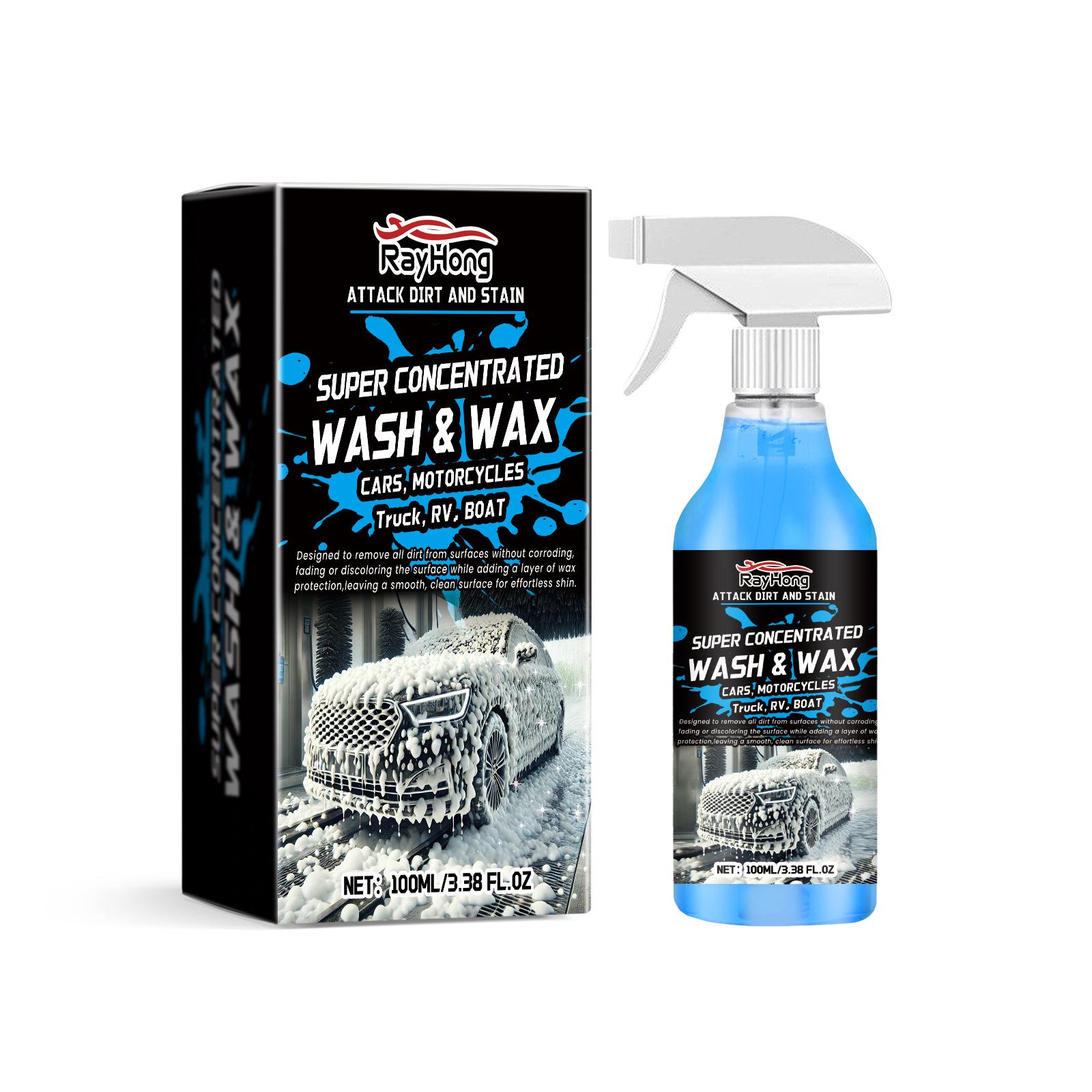 RAYHONG Foam Car Wash: Rich Foam Cleans Dirt, Protects Paint, Anti-Stain Formula
