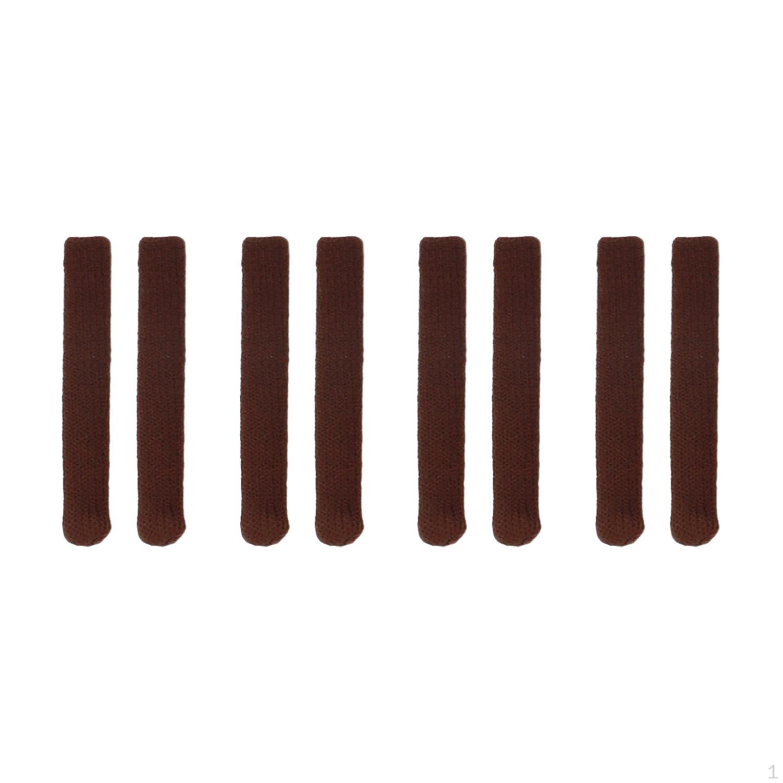 

4 пари наконечників дужок окулярів, фіксатори-рукави, вушні подушечки, фіксатори-подушечки коричневий