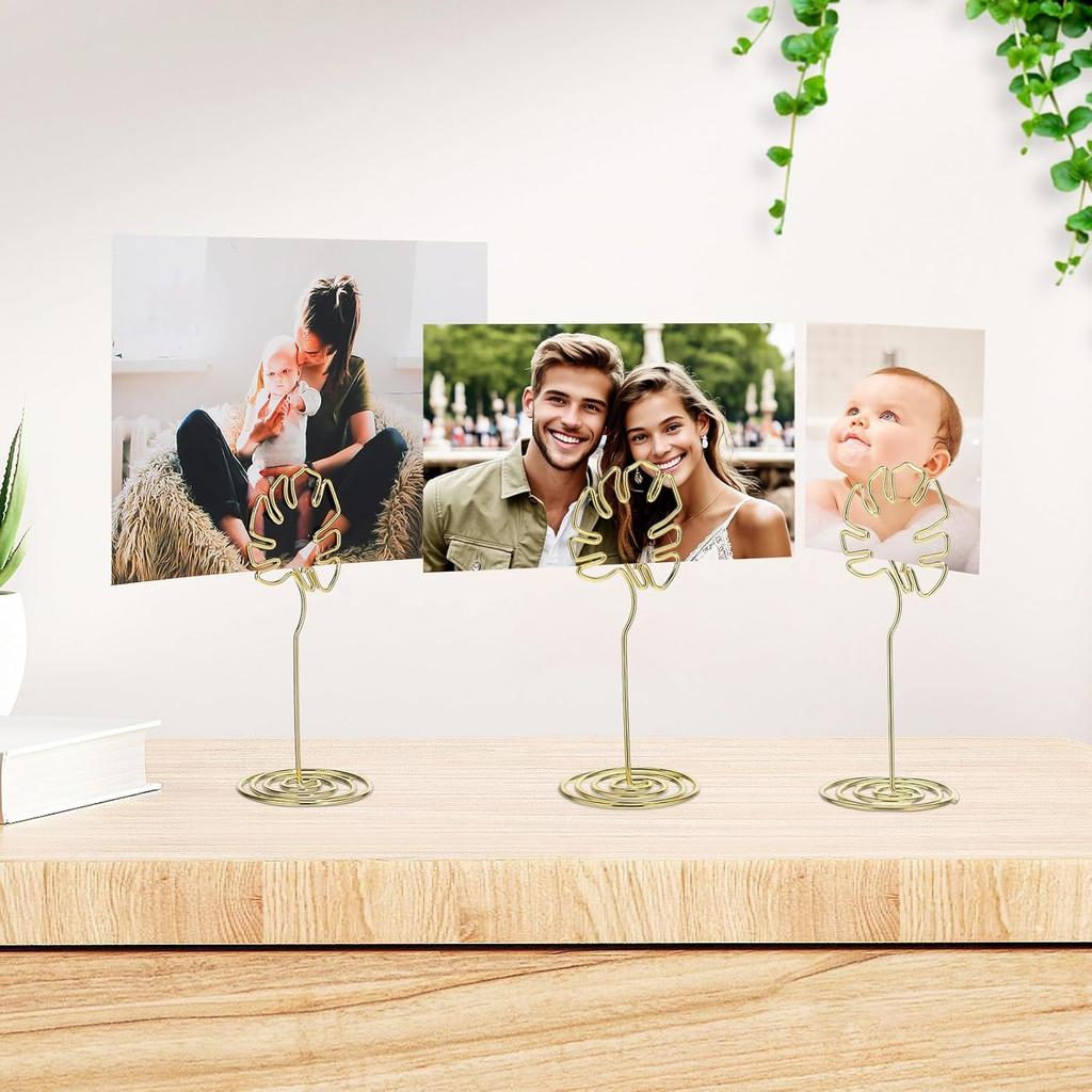 Table Number Holders, Place Card Holders, Picture Holders for Tables, Photo Holders for Tables, Small Table Card Holders for Centerpieces, Wedding