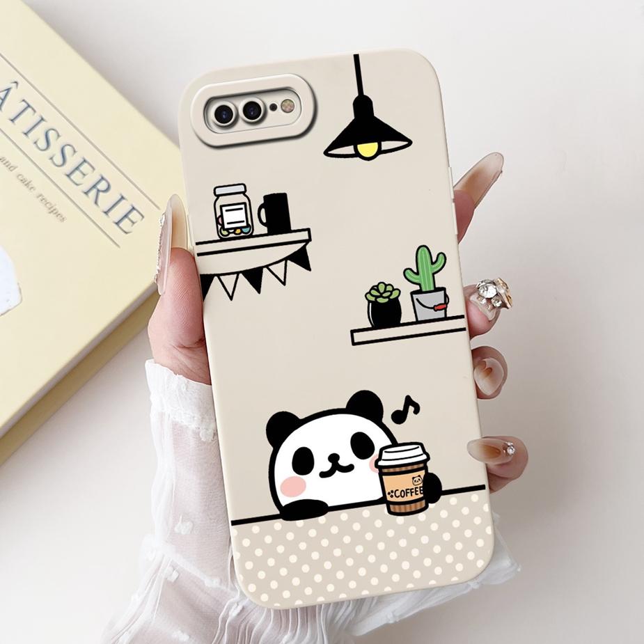 For Apple iPhone 7 Plus Case iPhone8 Plus Luxury Candy Painted Cover Shockproof Phone Case For iPhone 8 iPhone7 Plus Soft Fundas