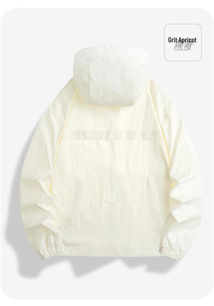 Unisex Mountain-Style UV Protection Jacket: Stylish, Breathable Ice Silk for Summer Hiking