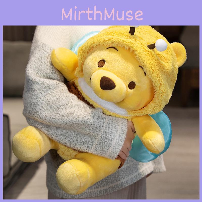 Winnie Pooh The Bee Bear Animal Cartoon  Doll Pillow Stuffed Doll Gift Child