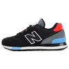 574 Black Velocity Red