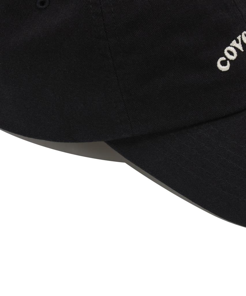 COVERNAT WOMAN [Standard Fit] Cloverheart Arch Cooper Logo Ball Cap Black