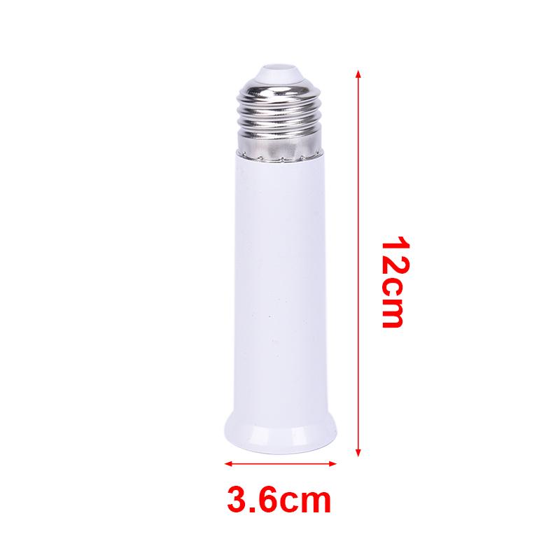 E27 To E27 Lengthen Lamp Base Converter Led Light Base Extender Lamp Socket