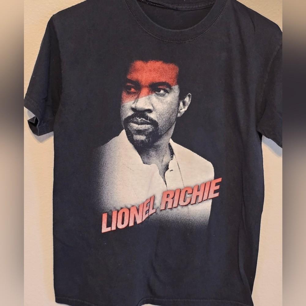 

RARE Lionel Richie Black Cotton Shirt Full size S5XL Unisex CL104 Unisex T-Shirt XL