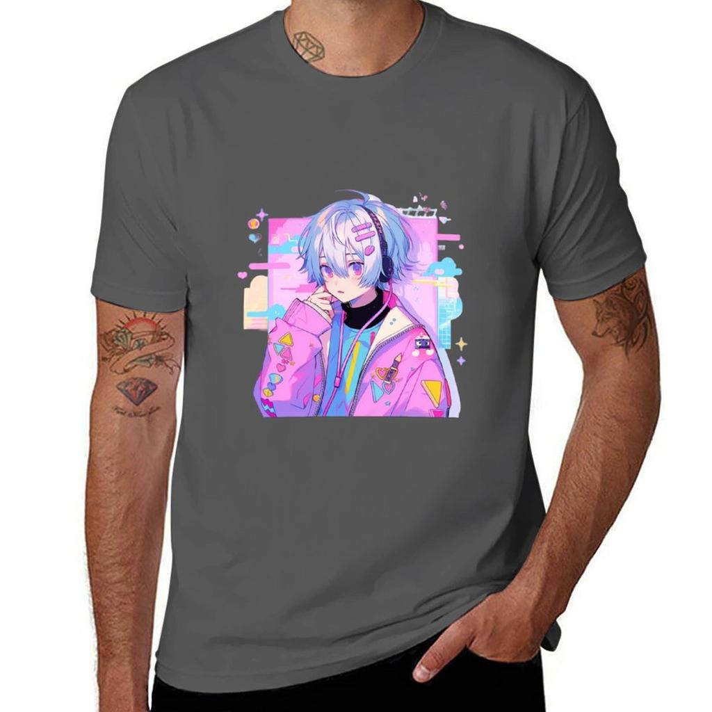 Anime Boy TShirt Casual Loose Short Sleeve Tee for Unisex