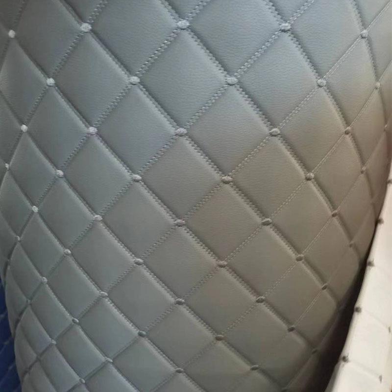 

Quilted Leather Sofa & Car Seat Upholstery Fabric - Soft Embroidered Imitation