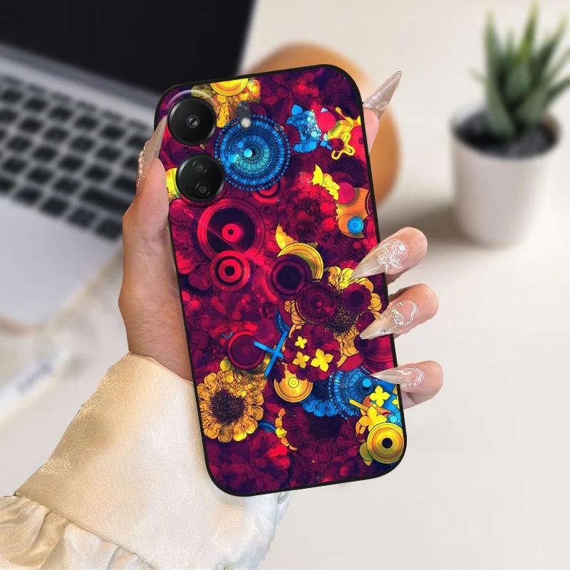 Funda Animal de Moda Para Xiaomi Redmi 13C Fundas 13 C 4G 5G Silicona Suave TPU Funda de Teléfono Cubierta Para Redmi 13R Coque Protectora