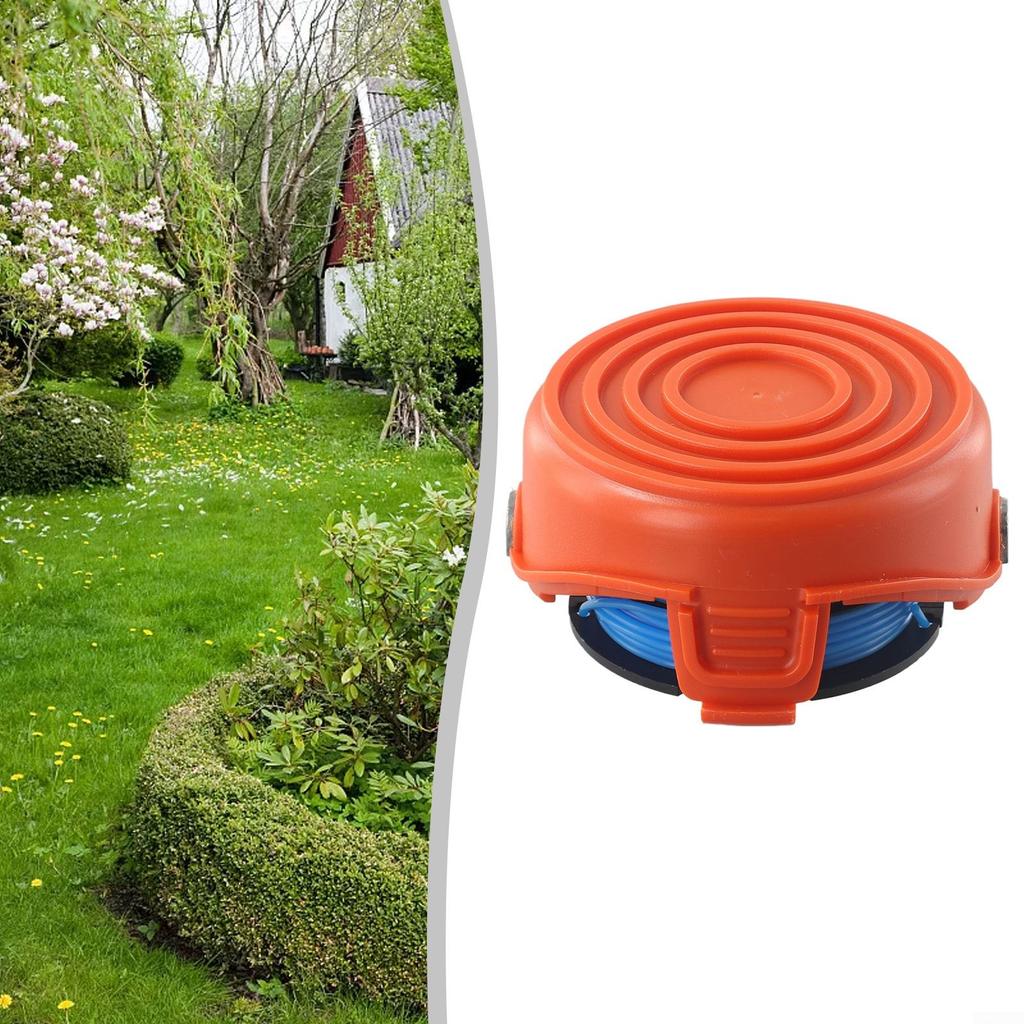 Spolkåpa och linspole för kantskärare grästrimmer