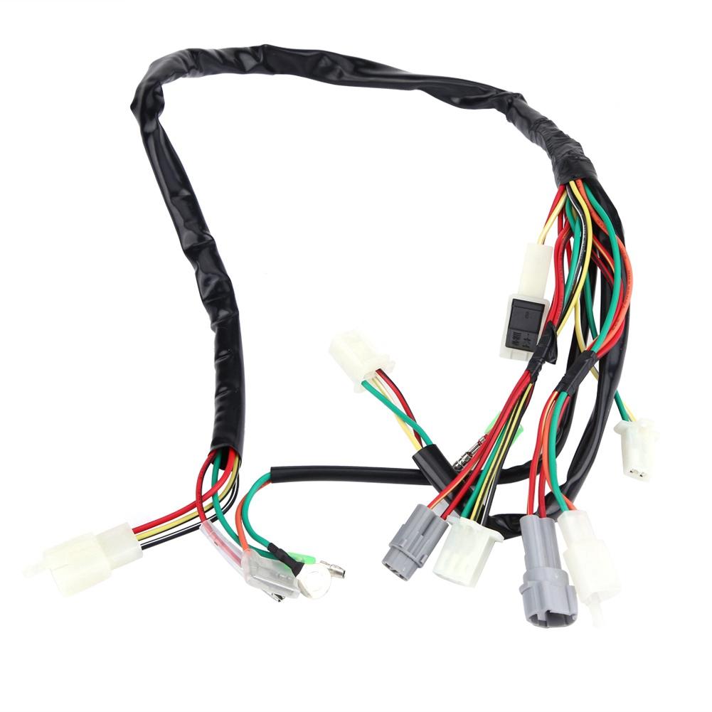 Motorcycle Replacement Wire Wiring Harness Assembly for Yamaha PW50