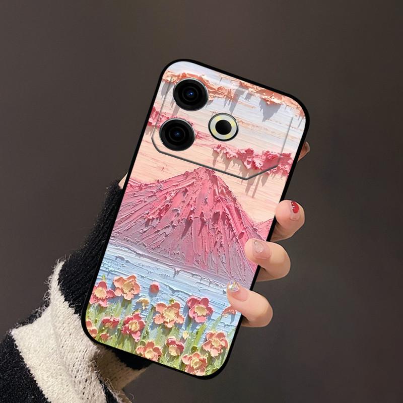 For Tecno Pova 6 Neo Case TPU Luxury Black Silicone Soft Phone Cases for Tecno Pova 6 Neo Portector Soft Cover Pova6 Neo Capa