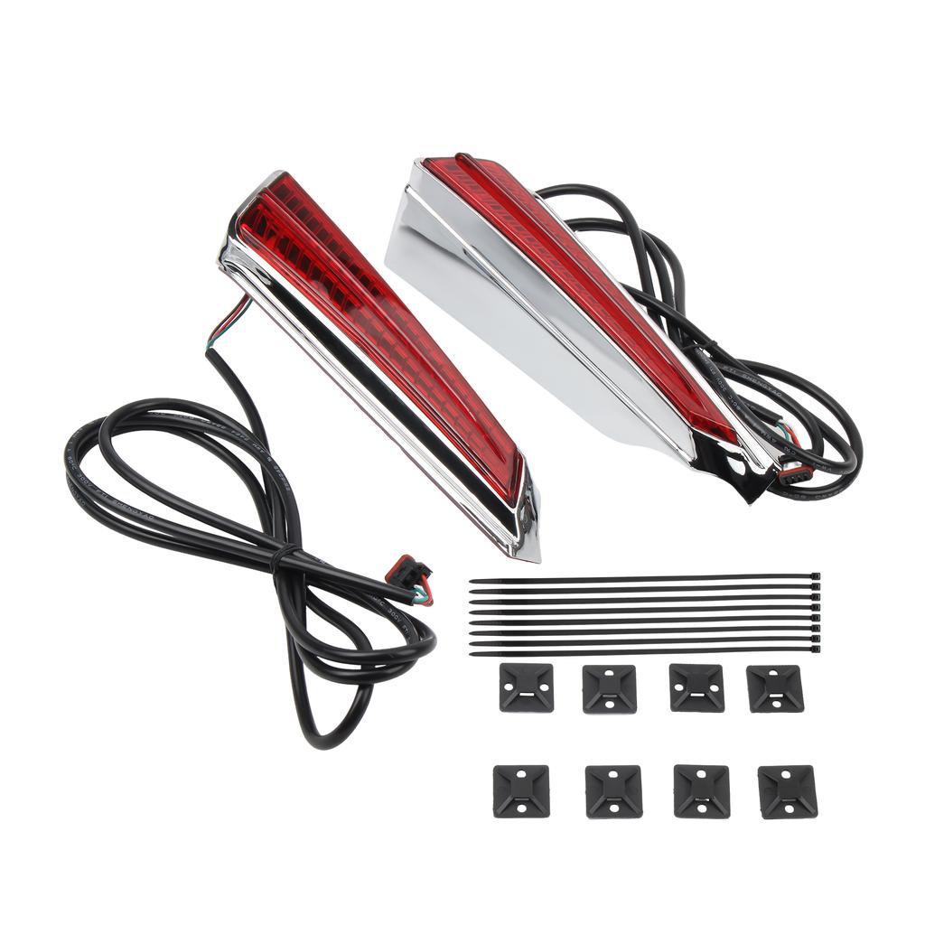 For Honda Goldwing GL1800 F6B 2018-2023 Touring Motorcycle Rear Fender LED Tail Lights Turn Signal DRL Assembly Saddlebag Lamp