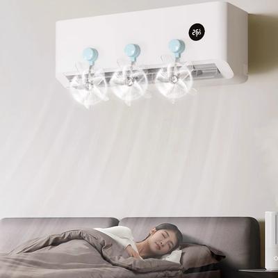 Wandgemonteerde Airconditioning Gidsventilator Deflector Verstelbare Zuignap Windscherm Centrale Luchtuitlaat Anti-Koud Directe Luchtstroom