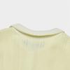 Fila White Special Solid Color Fashion Casual Comfortable Polo Short Sleeve Knit Top Women Tops Sunflower-Yellow F11W347401F-YE