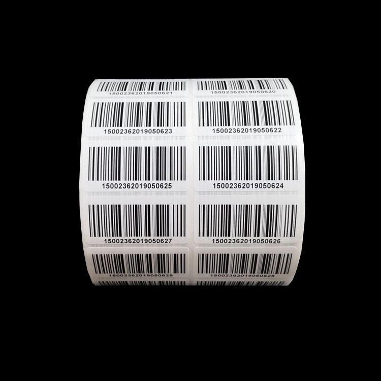 Samoprzylepne Etykiety z Kodem Kreskowym i Kodem QR do Ubrań i Biblioteki