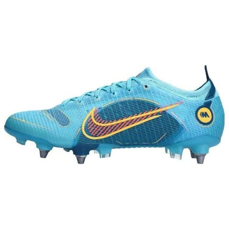 

Nike Футбольные бутсы Mercurial Vapor 14 Elite SG Pro с круглым носком для мужчин, футбольные бутсы, светло-голубые DJ2835-485 41