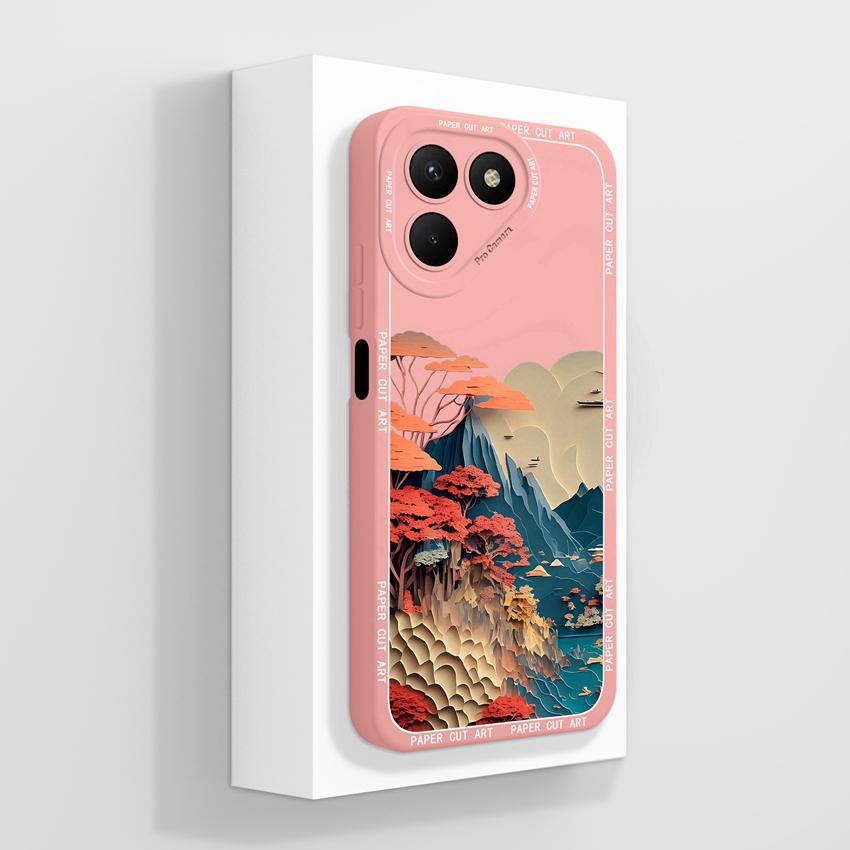 

Для Tecno Pova 7 Pro Ultra Neo Camon 40 Premier Spark 30 40 40C Чехлы для телефонов Красивый узор с цветами Мягкий силиконовый Нескользящий чехол Для корпуса Tecno Tecno Pova 7 Neo