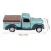 1:28 Scale Alloy Pickup Truck Model Car Meticulous Vintage Classic Truck Figurine Toy for Home Kids Collection Decoration