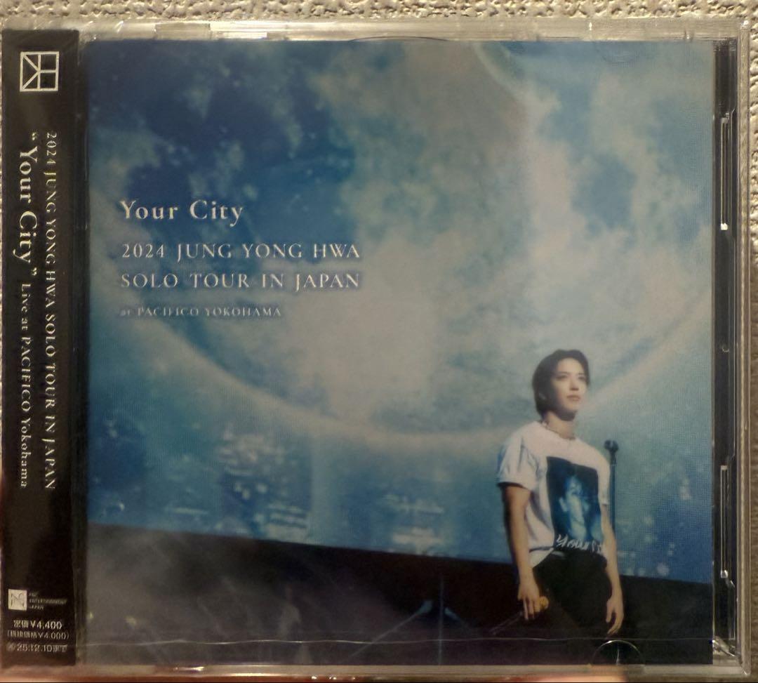 

[USED] Jung Yonghwa YOUR CITY LIVECD trading card included