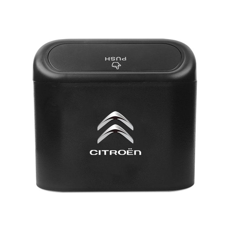 1 ks úložný box do auta odpadkový koš pro Citroen C1 C2 C3 C4 C5 C6 C5X E-C4 C-Crosser C4 Cactus Berlingo Elysee C-ZERO
