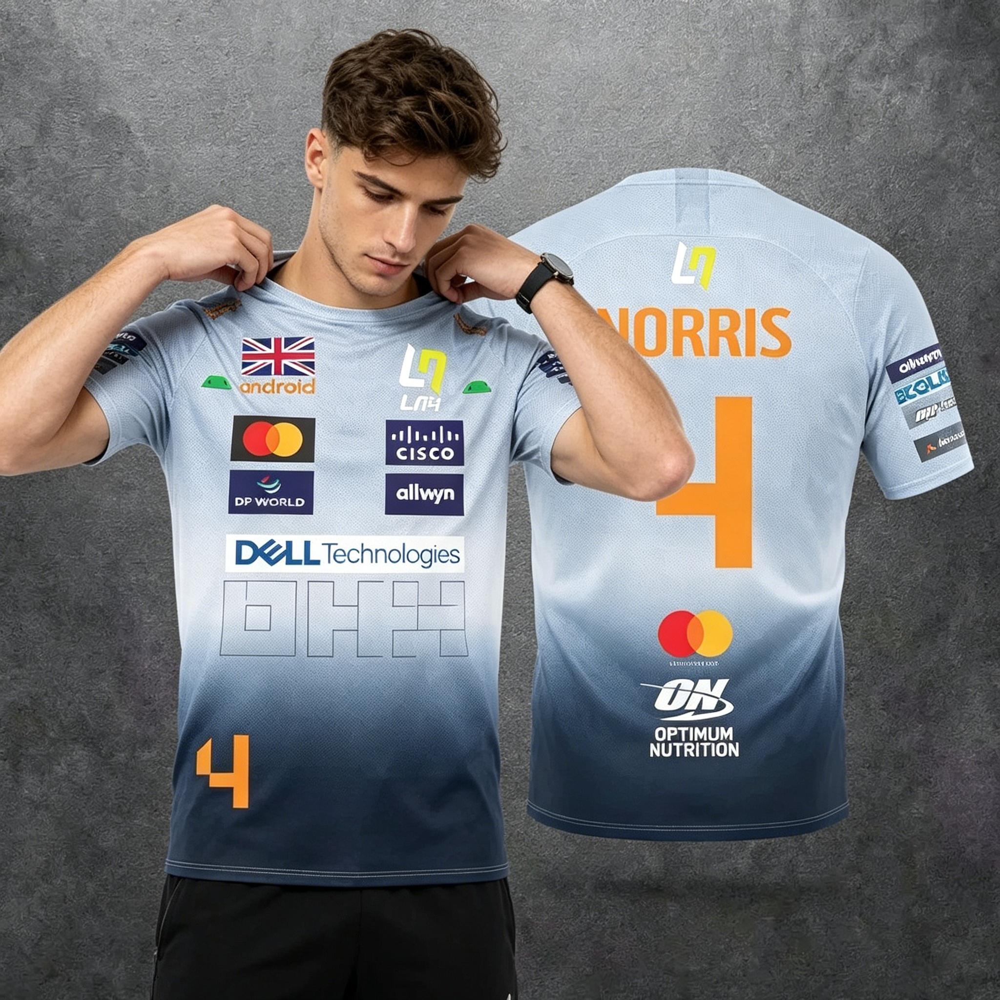 MDHAO xin nan zhuang  3D txu 3D Print T-shirt Ademend Sneldrogend Sport Casual Top F1 Fan Kleding L