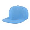 Spring/Summer Trendy Unisex Polyester Flat Brim Hat with Embroidered Logo - European & American Style