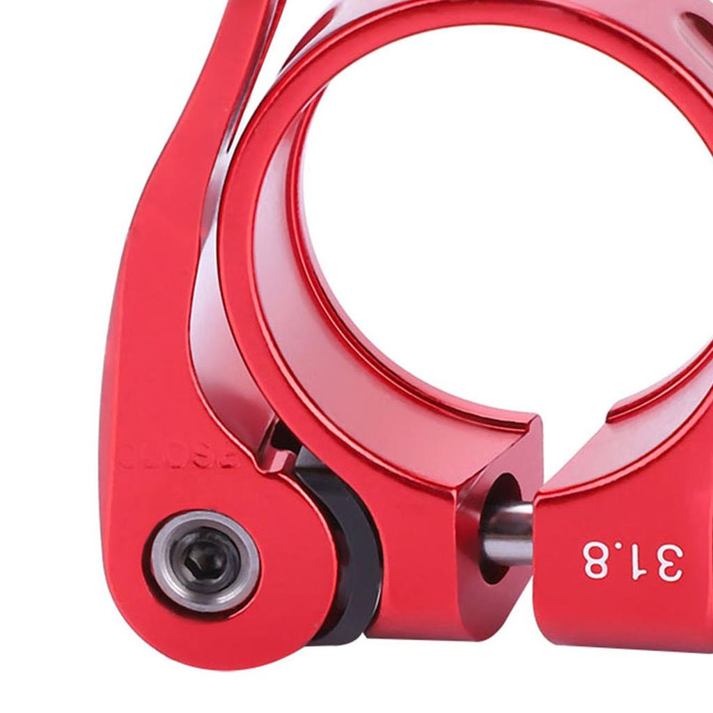   CX-18 Quick Release Road Bike   Aluminum Alloy Seatpost Seat Post Clamp Black