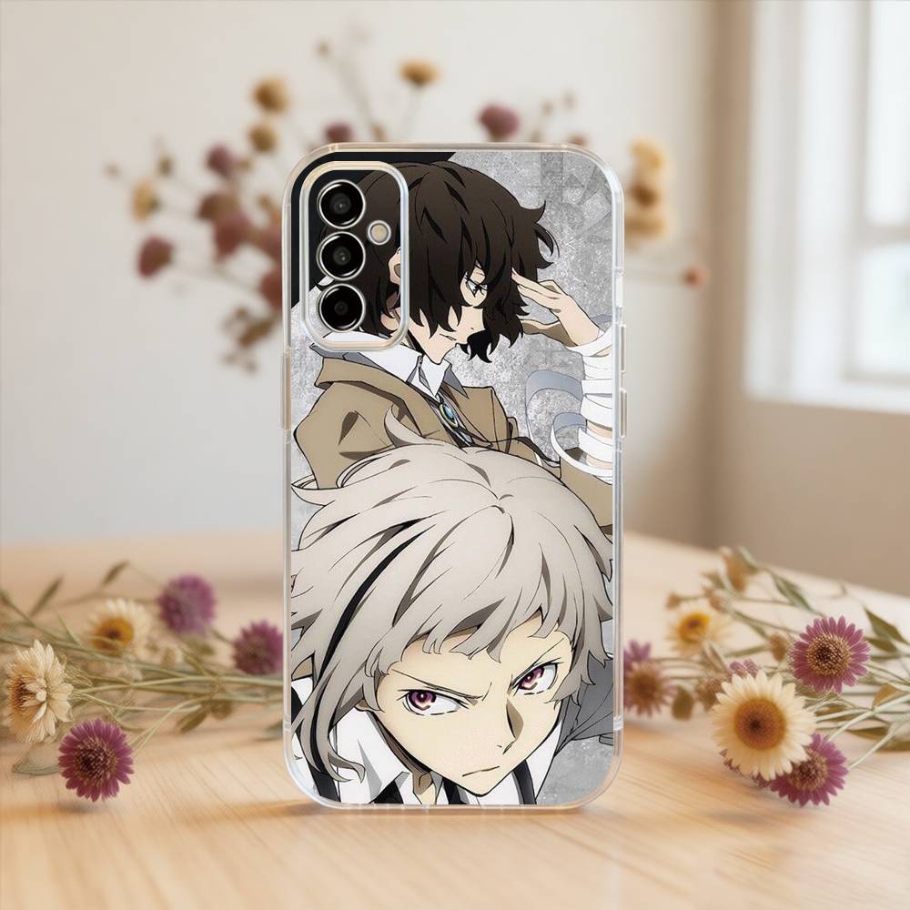 

Bungo Stray Dogs Phone Case Transparent Silicone Soft For SamsungA10,12,20,21S,30,31,40,50,51,52,70,71 Samsung a21s