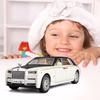 Rolls-Royce Phantom-Modellauto im Maßstab 1/32, Spielzeugauto mit Rückziehfunktion aus Zinklegierung mit Ton und Licht als Geschenk für Kinder, Jungen und Mädchen