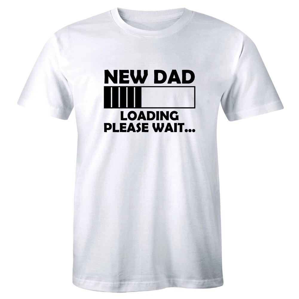 New Dad Loading Please Wait Men s T-Shirt Pregnancy Announcement Reveal Gift S