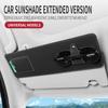 Car Sun Visor Extender Can Store Sundries Sun Blocker Car Window Glasses And Card Storage Blocker Universal For Auto Accessories