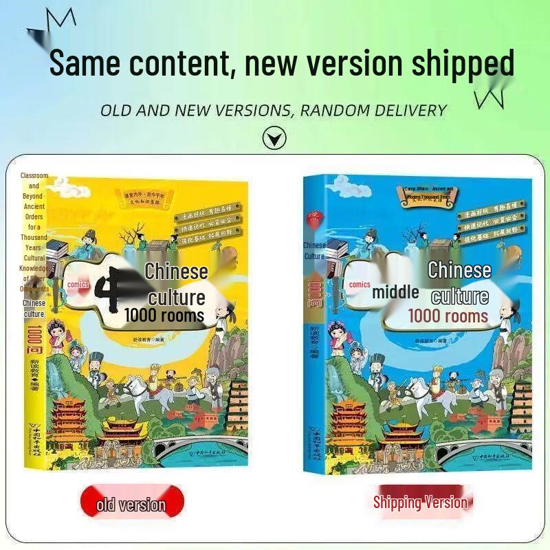 Comic Chinese Culture & Language Knowledge 2-Book Set