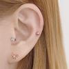 (1+1) Fashion Basic Butterfly Piercing One Side Sale