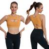 European & American Shockproof Sports Bra - Women's Large Bust Yoga & Fitness Vest with Hollow Design