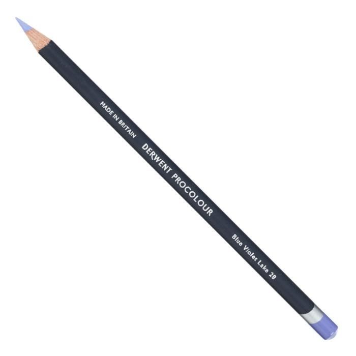 DERWENT - PROCOLOUR - crayon de couleur Laque violet bleue - 28