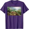 Landscape with the Fall of Icarus Fine Art Print Graphic Tee Cotton Casual Crew Neck TShirt for Men